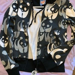 World Wildlife Foundation zip up hoodie